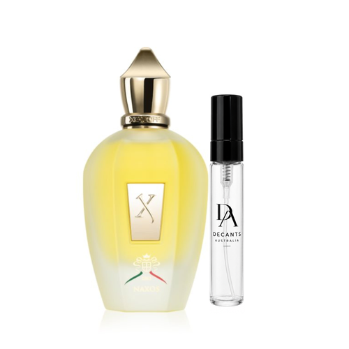 Xerjoff Naxos sample decant in 2ml, 5ml and 10ml glass atomisers – Decants Australia