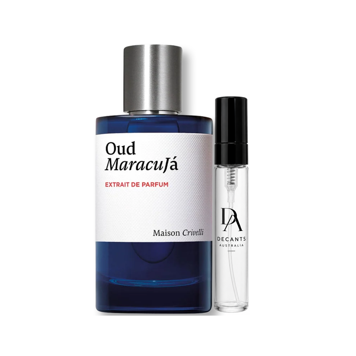 Maison Crivelli Oud Maracuja sample decant in 2ml, 5ml and 10ml glass atomisers – Decants Australia