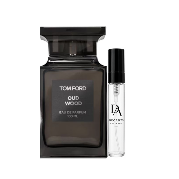 Tom Ford Oud Wood sample decant in 2ml, 5ml and 10ml glass atomisers – Decants Australia